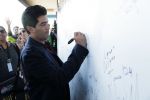 Manish Malhotra arrives at Tampa International Airpot on 25th April 2014 for IIFA